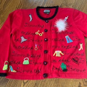 Berek Born To Shop cardigan sweater - VINTAGE